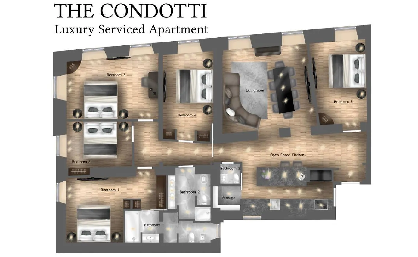 The Condotti - Luxury Serviced Apartment Roma
